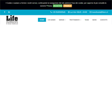 Tablet Screenshot of poliambulatoriolife.com
